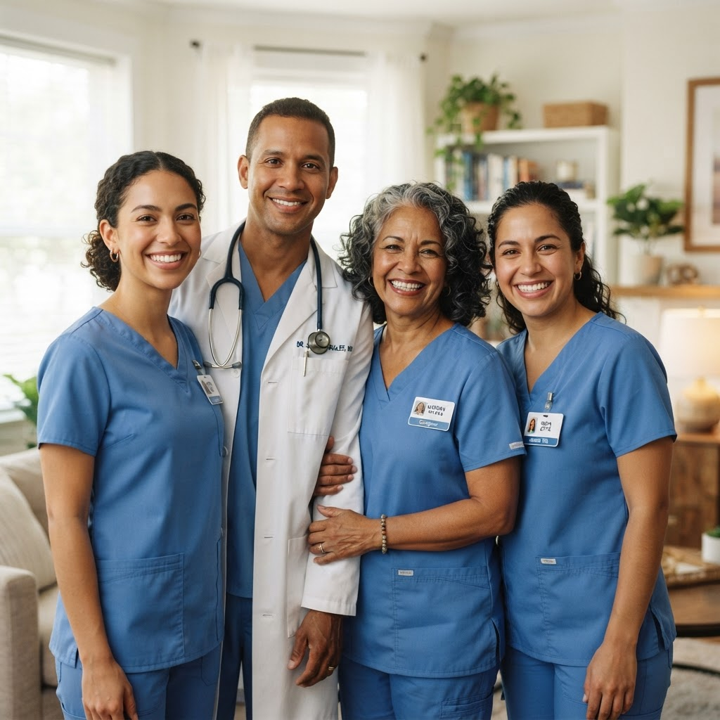 Equipo médico de Advanced Healthcare